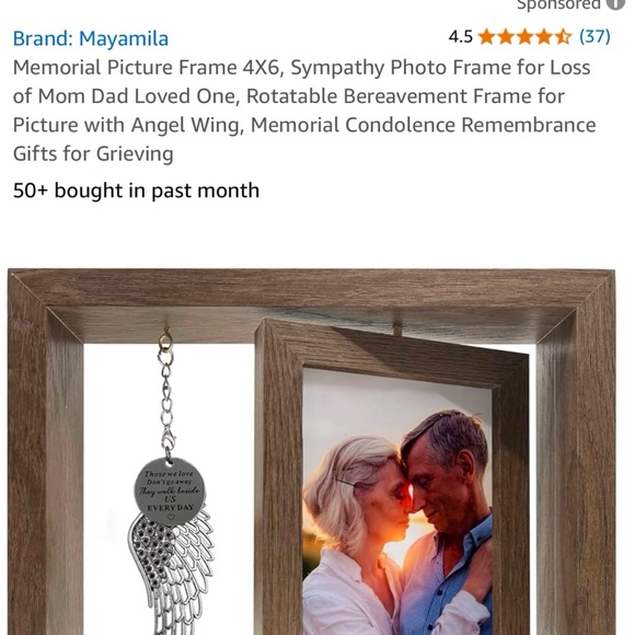 Mayamila Memorial Picture Frame 4x6 - Picture 6 of 6